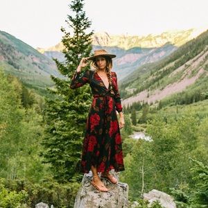 Christy Dawn Elsa dress in Rose